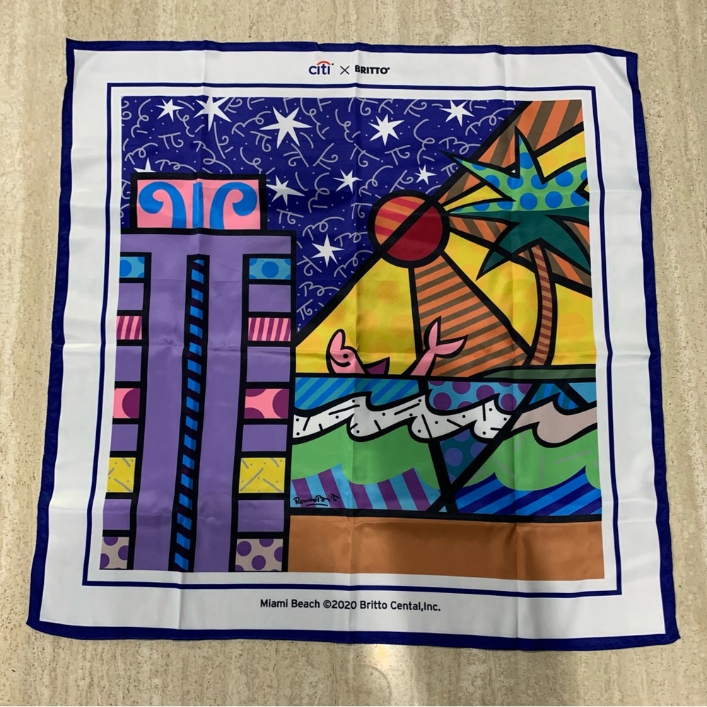 Citi x Britto Square Scarf